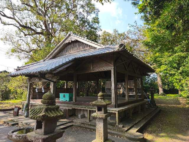 鹿児島県南さつま市加世田益山8804 八幡神社の写真3
