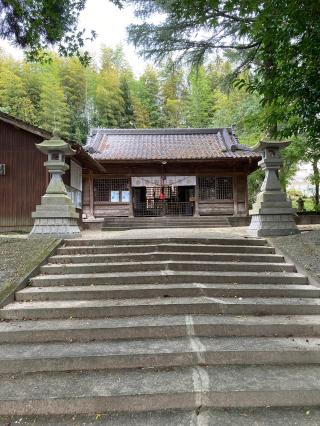 湯之尾神社の参拝記録(はまお & アリスさん)