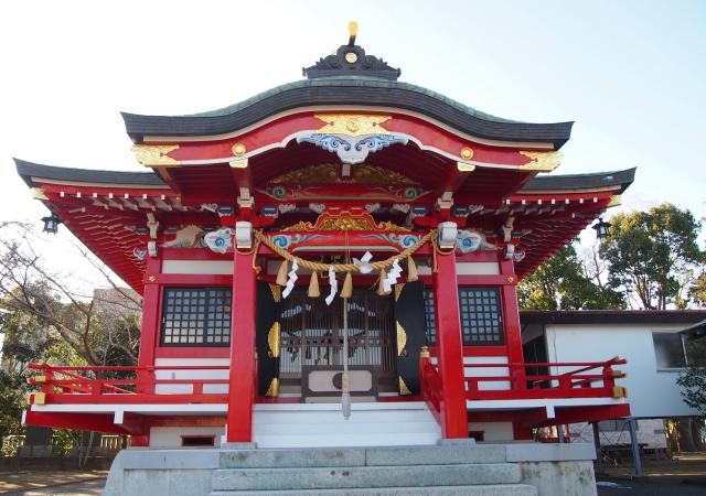 八幡神社（茂原市高師）の写真1
