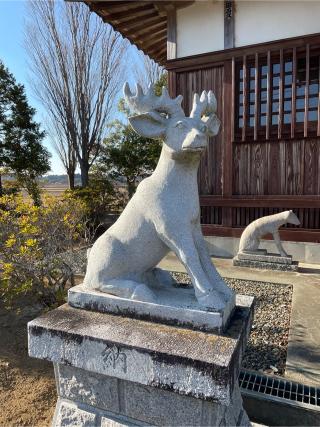 鹿渡神社の参拝記録(ねこチャリさん)