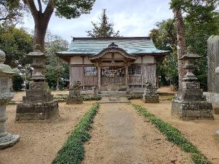 武射神社の参拝記録(飛成さん)