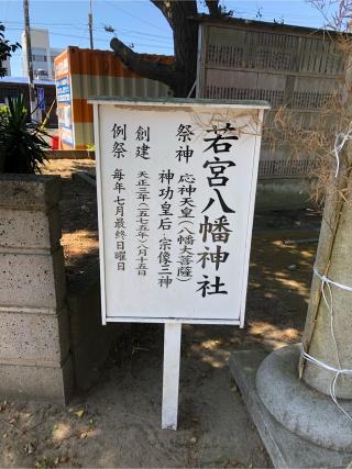 若宮八幡神社の参拝記録(こーちんさん)