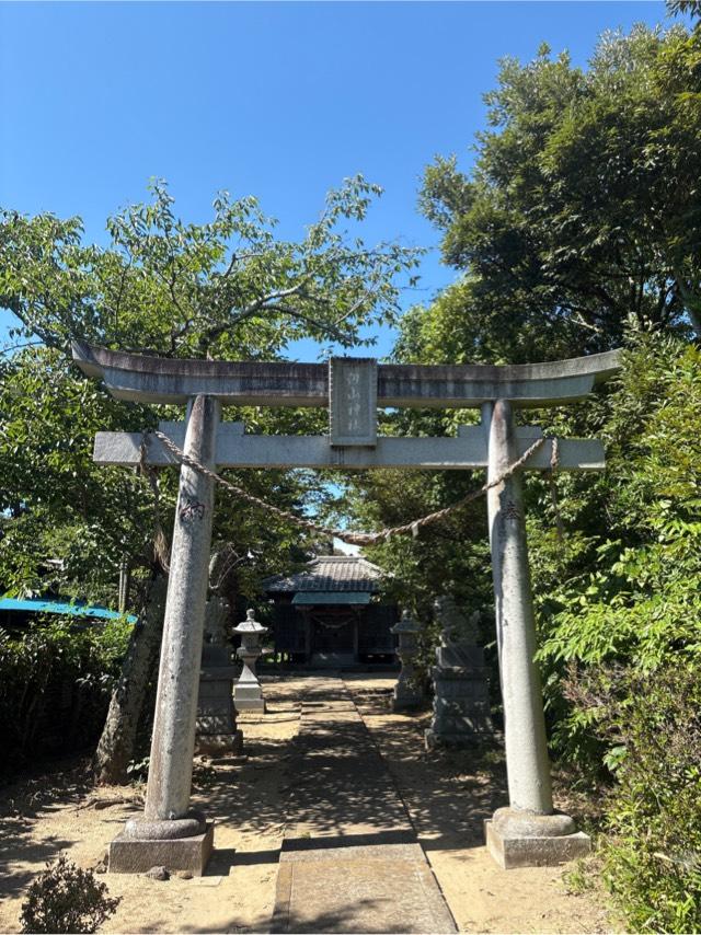 白山神社の参拝記録1