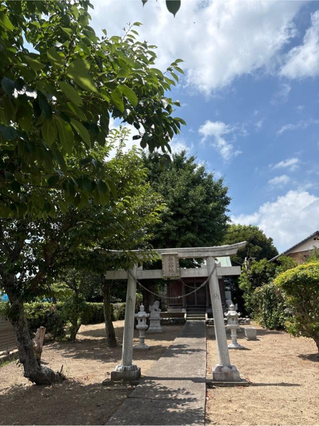 白山神社の参拝記録1