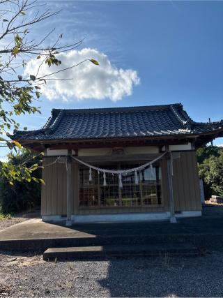 神明神社の参拝記録(ねこチャリさん)
