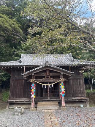 神明神社の参拝記録(ねこチャリさん)