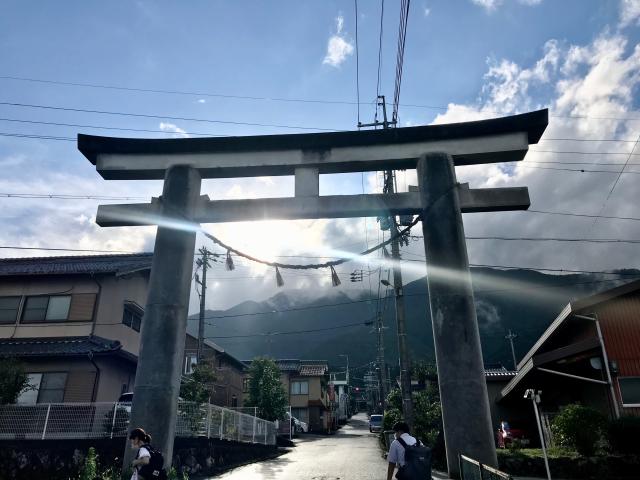 樹下神社の参拝記録1