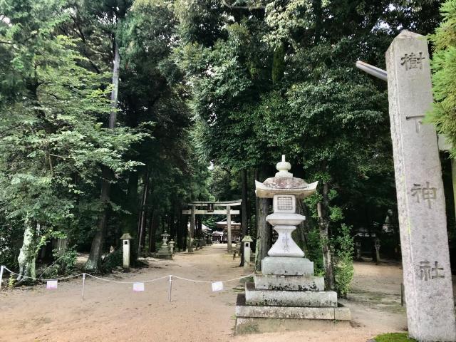 樹下神社の参拝記録1