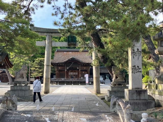 長濱八幡宮の参拝記録1