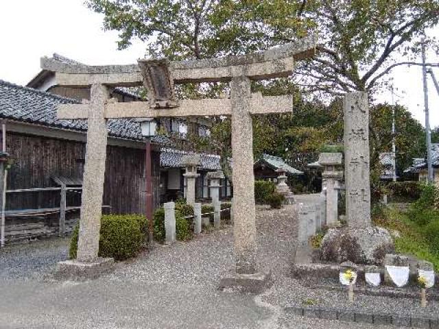 滋賀県甲賀市水口町杣中461 八阪神社の写真1
