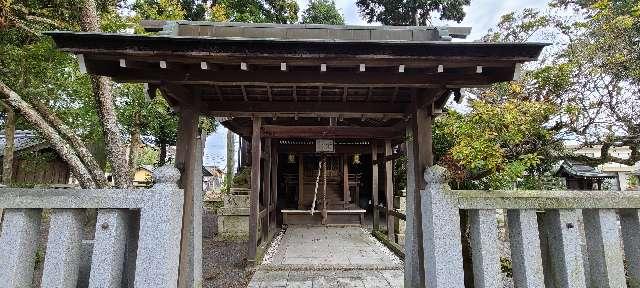 滋賀県甲賀市水口町宇田612 八幡神社の写真3