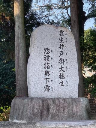 苗村神社の参拝記録(まりもさん)