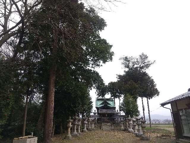 滋賀県米原市朝妻筑摩1293 朝妻神社の写真3