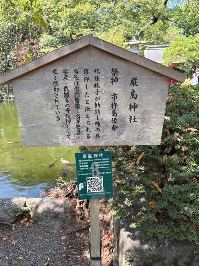 厳島神社(三嶋大社境内末社)の参拝記録5