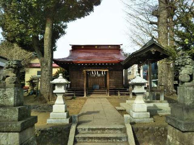 東京都府中市美好町3-42-2 浅間神社（屋敷分浅間神社）の写真1