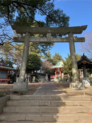 六所神社（野毛六所神社）の参拝記録(⛩️🐉🐢まめ🐢🐉⛩️さん)