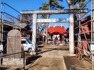 上鈴木稲荷神社の参拝記録(tayohさん)