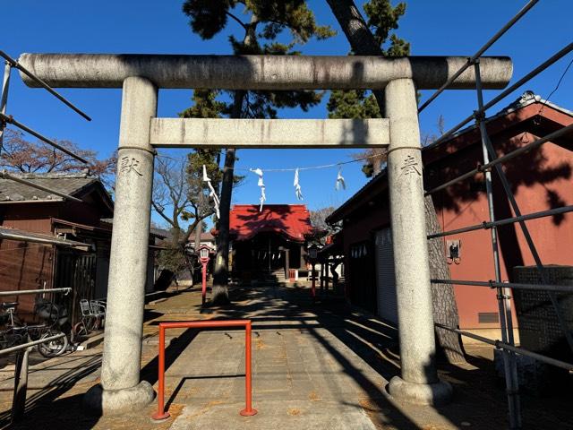 上鈴木稲荷神社の参拝記録2