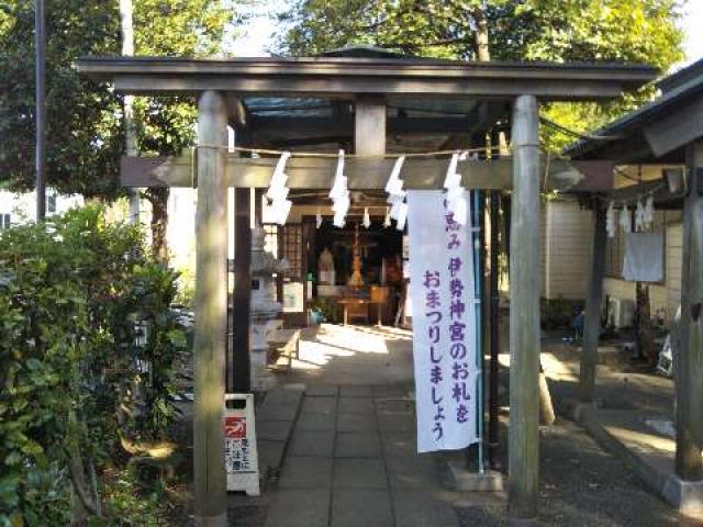 東京都小金井市貫井南町2-1-24 上宮大澤神社の写真1