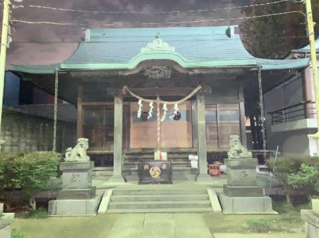 西新井氷川神社の参拝記録(金髪しんちゃんさん)