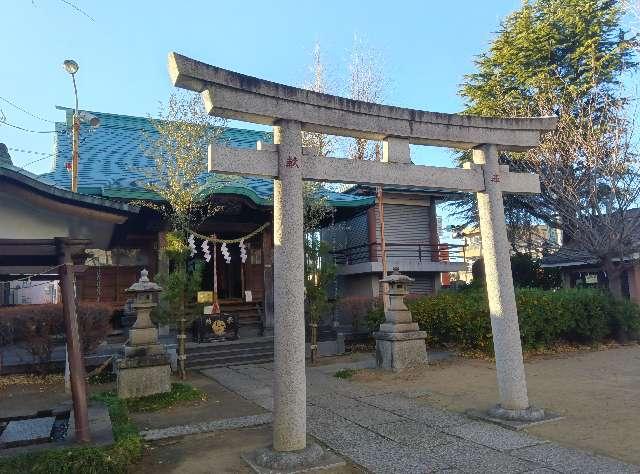 西新井氷川神社の参拝記録(やまちーさん)