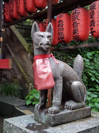 茶ノ木稲荷神社（市谷亀岡八幡宮）の参拝記録(はじめさん)