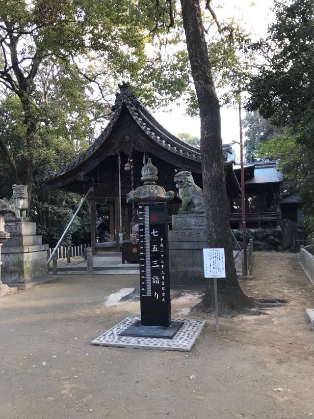 味美白山神社の参拝記録(ぐでぇーさん)