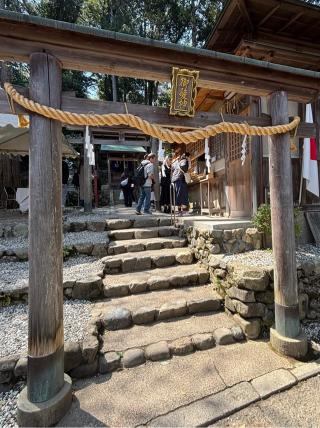 御髪神社の参拝記録(ピーナッツさん)