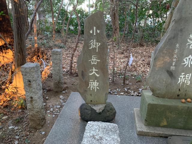 小御岳神社（櫻木神社境内社）の参拝記録(金髪しんちゃんさん)