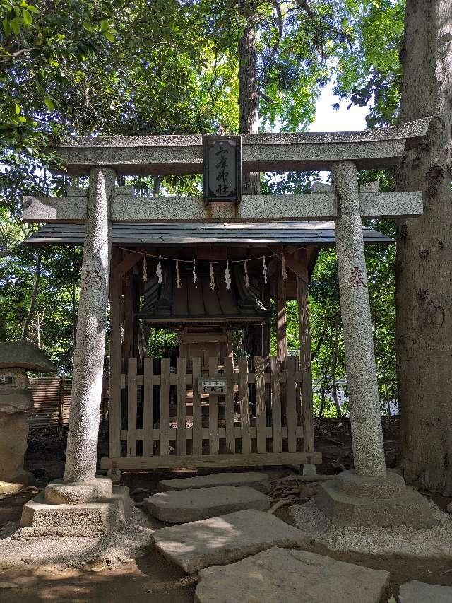 三峯神社（検見川神社末社）の参拝記録(はしどいさん)