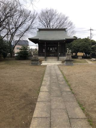 宇奈根氷川神社の参拝記録(こーちんさん)