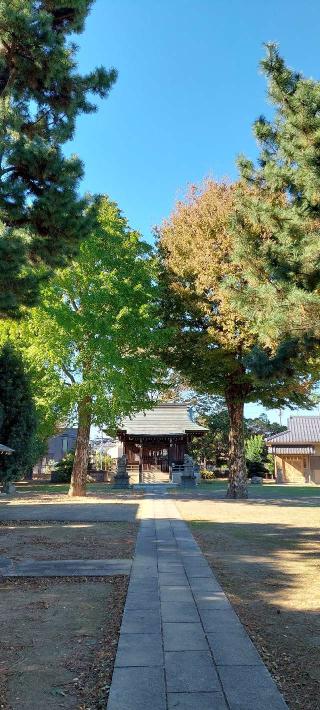 宇奈根氷川神社の参拝記録(まーぼーさん)
