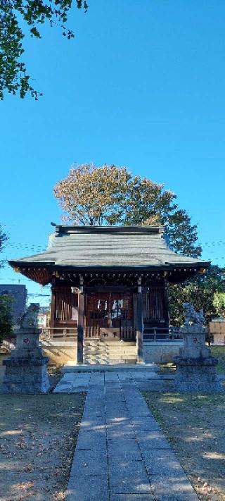 宇奈根氷川神社の参拝記録(まーぼーさん)
