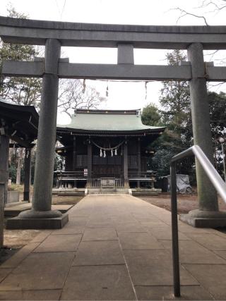 大蔵氷川神社の参拝記録(こーちんさん)