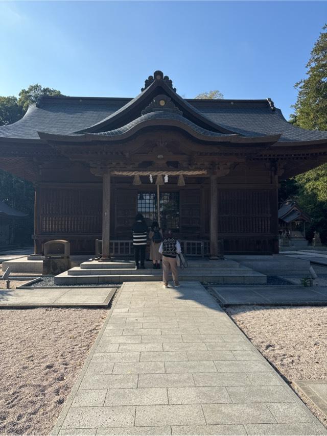 松江神社の参拝記録(いいちこさん)