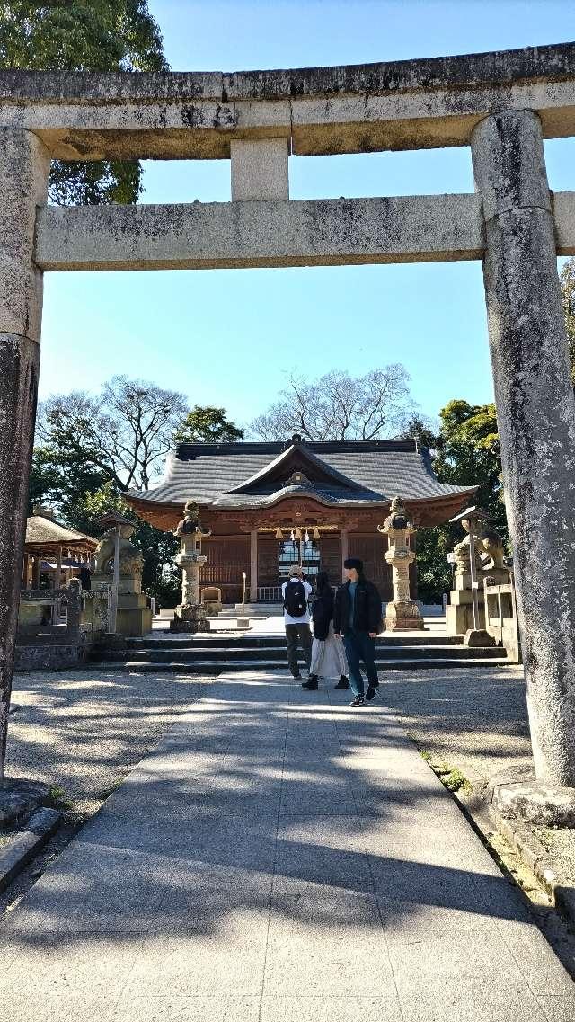 松江神社の参拝記録(達也さん)