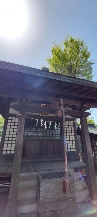 池ノ上神社の参拝記録(まーぼーさん)