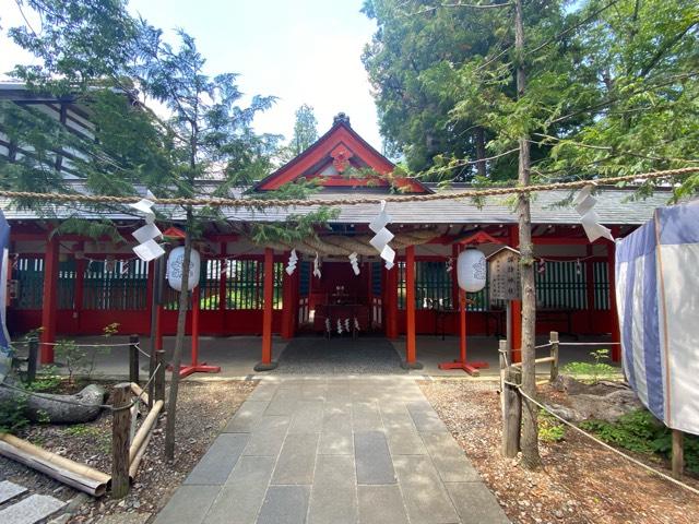 諏訪神社(生島足島神社摂社)の参拝記録10