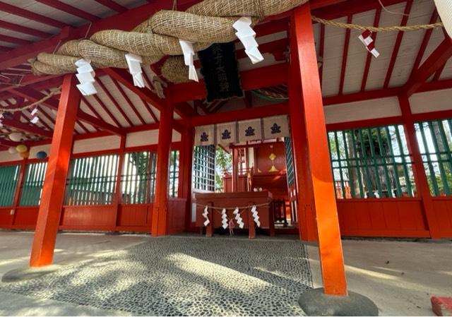諏訪神社(生島足島神社摂社)の参拝記録6