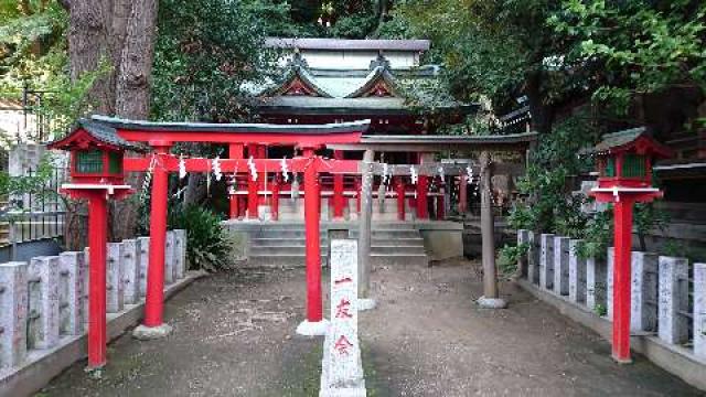 五光稲荷神社(御田八幡神社境内社)の参拝記録1
