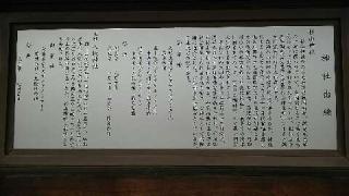 成瀬 杉山神社の参拝記録(kinginさん)