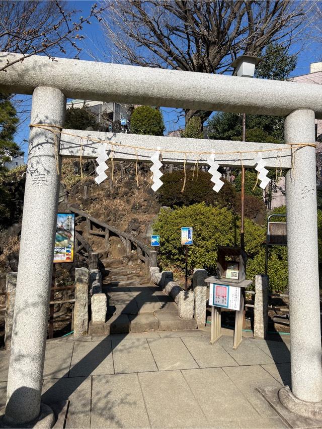 冨士浅間社・奥宮（鳩森八幡神社）の参拝記録1