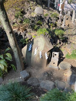 冨士浅間社・奥宮（鳩森八幡神社）の参拝記録(⛩️🐉🐢まめ🐢🐉⛩️さん)