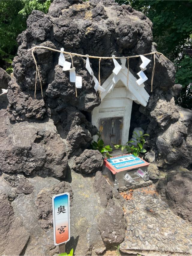 冨士浅間社・奥宮（鳩森八幡神社）の参拝記録1
