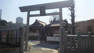 高田姫稲荷神社(高田氷川神社境内社)の参拝記録(優雅さん)