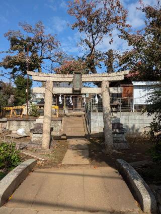 田柄天祖神社の参拝記録(はくすみさん)