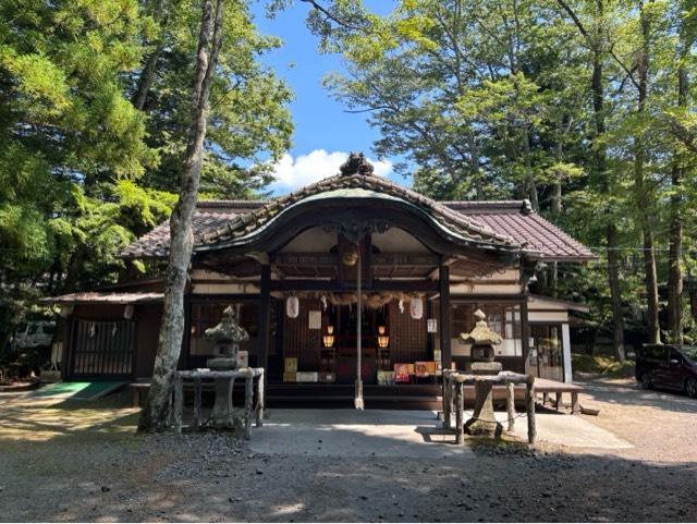 軽井沢諏訪神社の参拝記録9