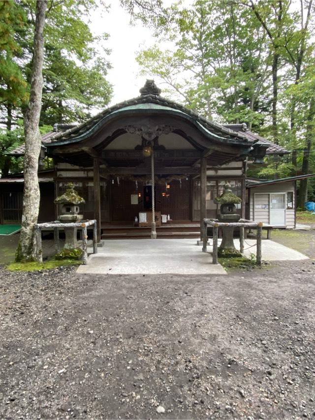 軽井沢諏訪神社の参拝記録(たくちゃんさん)