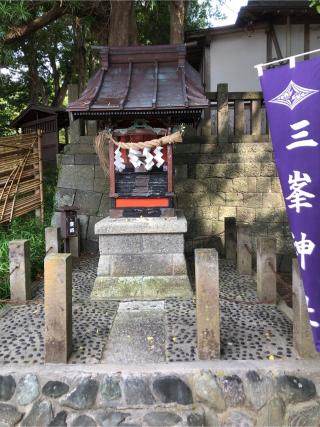 三峯神社（玉前神社境内社）の参拝記録(こーちんさん)