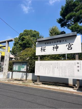 桜神宮の参拝記録(⛩️🐍🐢まめ🐢🐍⛩️さん)